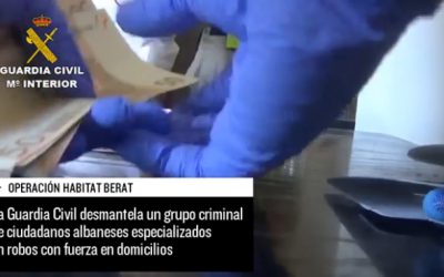 Detenido grupo especializado en robos de viviendas unifamiliares