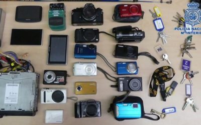 Detenido un importante ladrón en Gran Canaria.