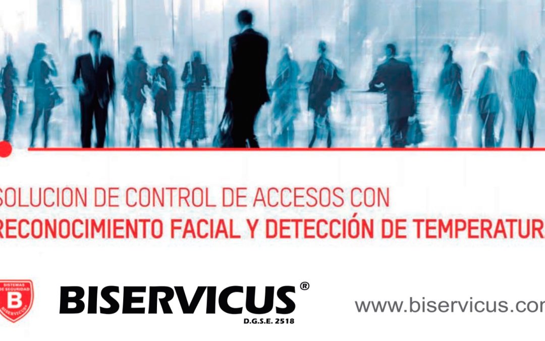 Solución de Control de Accesos con Reconocimiento facial y detección de temperatura.